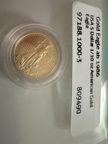 Usa american eagle 10 - $american, 1/10