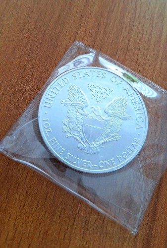 2008 american silver eagle - silver, 1