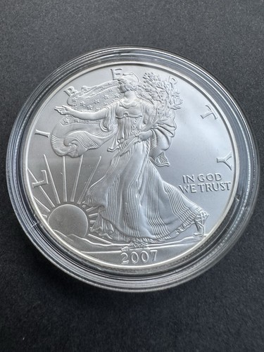 2007 american silver - american, eagle