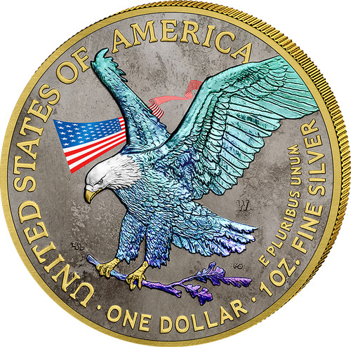 Unze silber american - 1,
