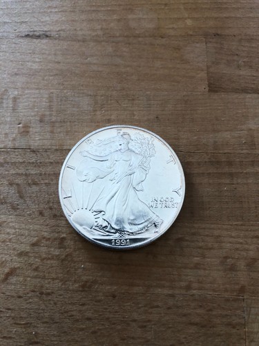 1oz american eagle 1991 - american,