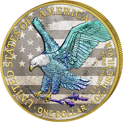 Unze silber american eagle - 1,