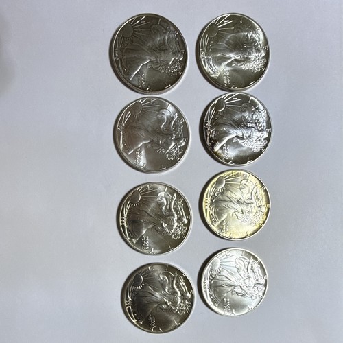 American silver eagle lot - american,