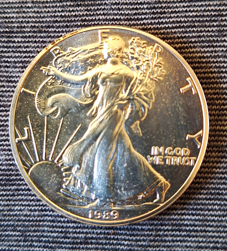 1989 american silver eagle - eagle, 1