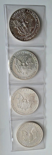 Usa american silver eagle - 4x,
